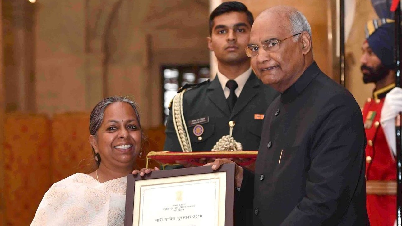 Ms. Snehlata Nath, Founder – Director, Keystone Foundation – Nari Shakthi Puraskar Awardee